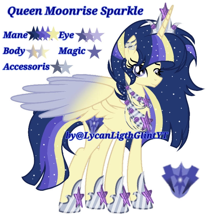 Moon Rise Base Mlp MLP NEXT GEN: Queen Moonrise Sparkle (Little Gift) by Lycan-Lyrannea on ...