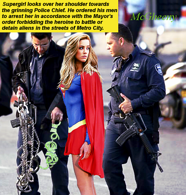 Supergirl Gets Arrested By Mcgheeny On Deviantart 