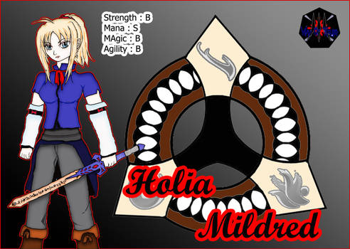 Holia Mildred new face