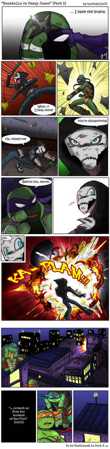 Donatello VS Casey Jones PART 5