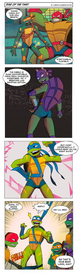 New briefs - Rise of the TMNT (Comic)