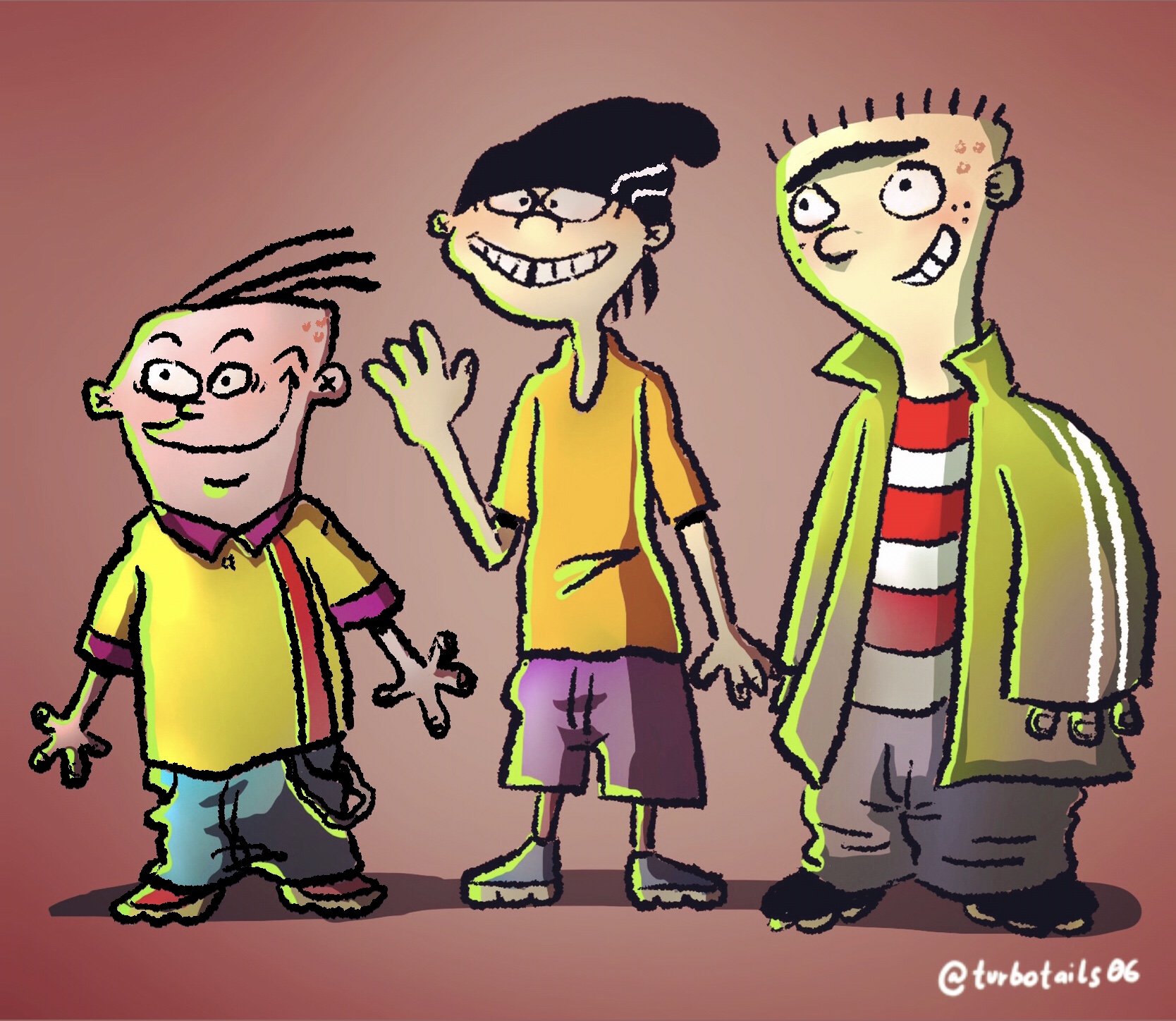 Ed, Edd n Eddy by TurboTails06 on DeviantArt