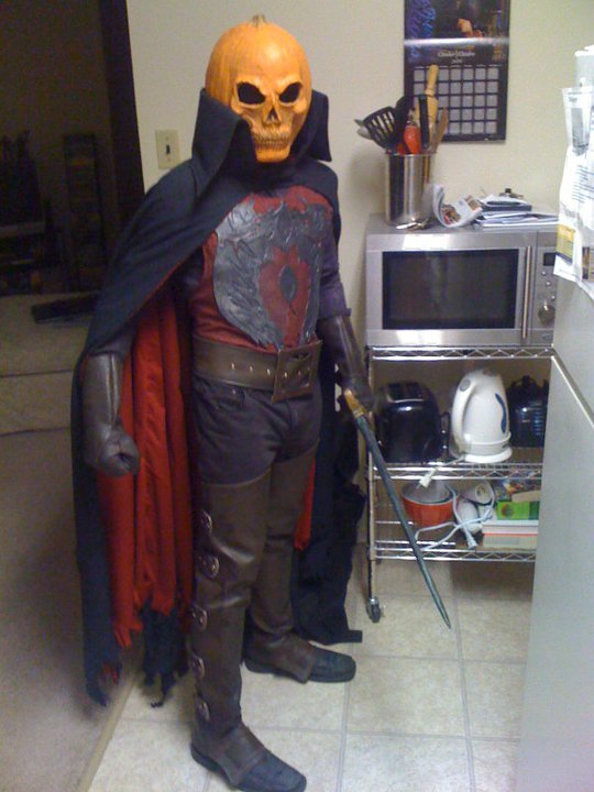 Headless Horseman costume!