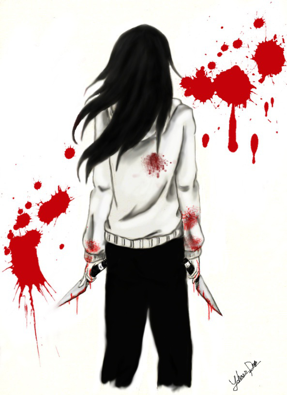 Jeff the killer Blood and Darkness 4 Insanity song