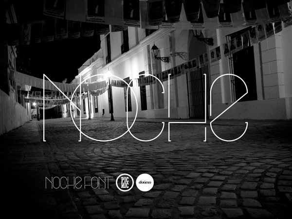 Noche Font.