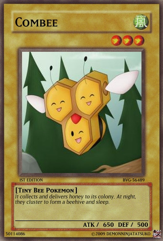 Combee yugioh card by DemonNinjaTatsuko on DeviantArt