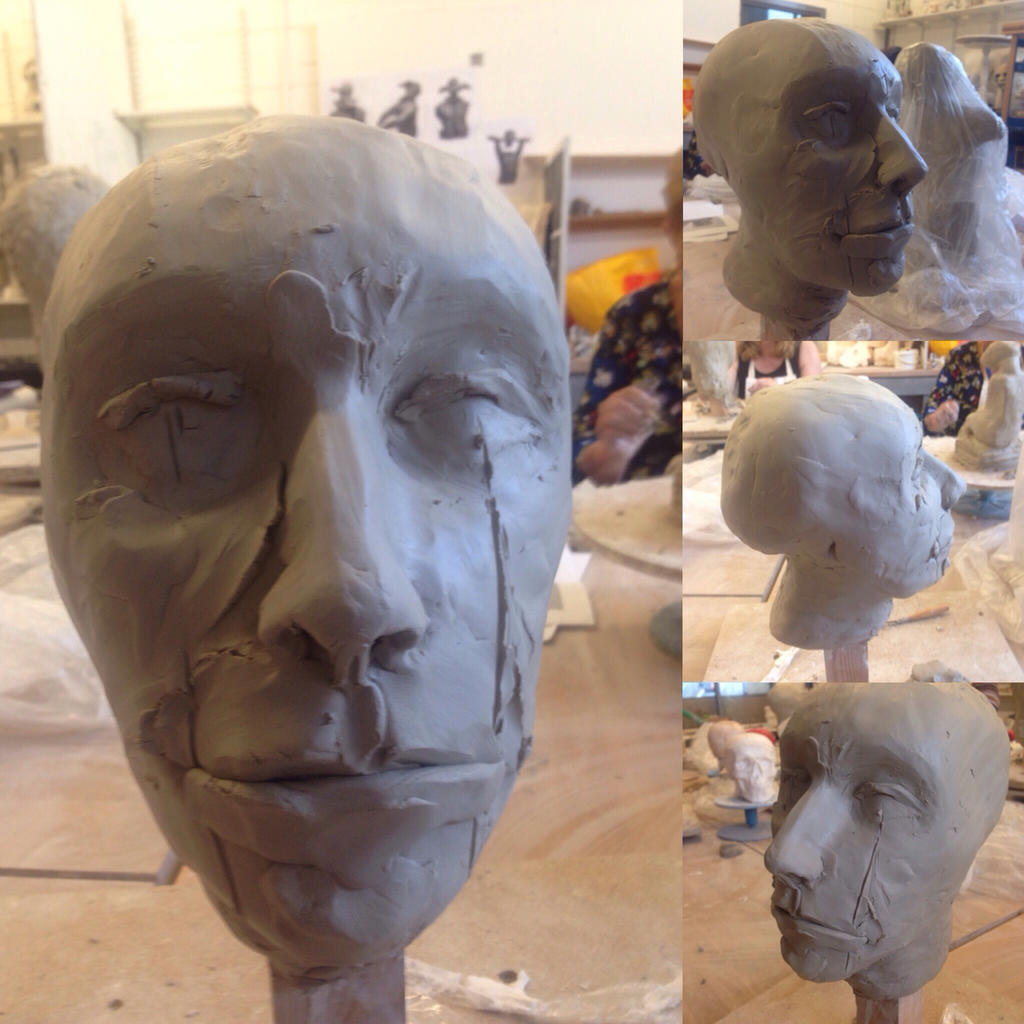 Deviantart Clay Clay portraits by sophiemoonchild on DeviantArt