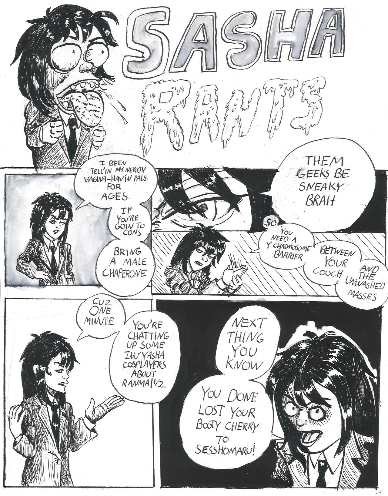 Sasha Rants by MrRemoraman on DeviantArt