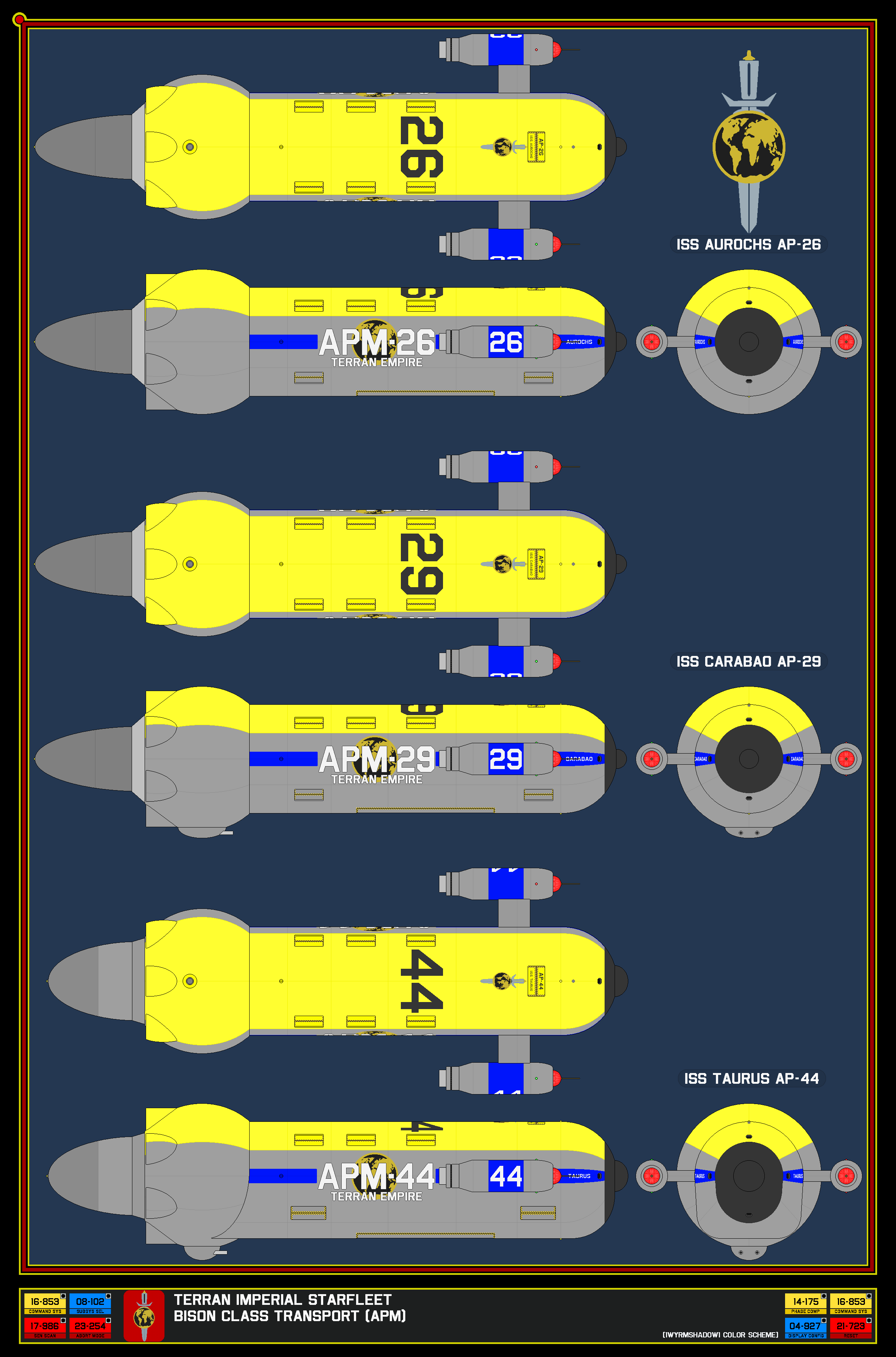Besson Class Transport Transport - Bison Class WS by StarfleetShipyards on DeviantArt