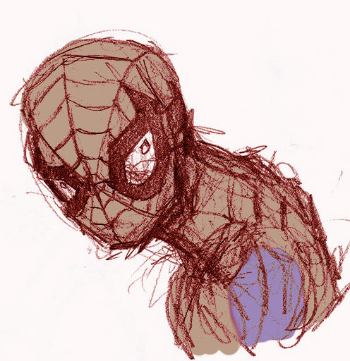 Sketchy Spiderman