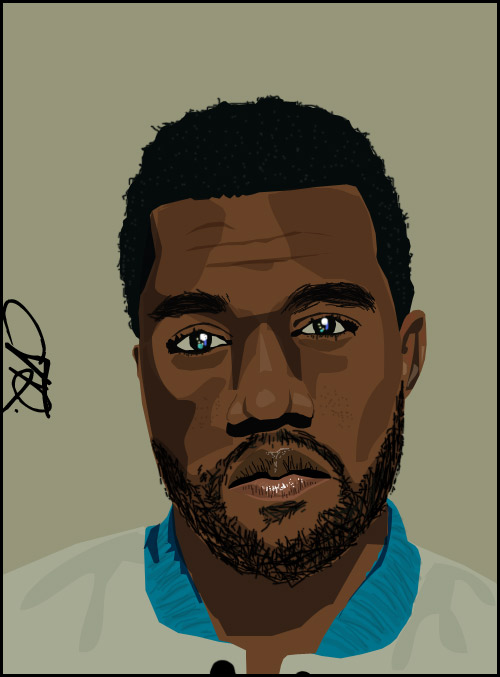 Kanye West Vector