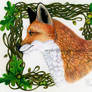 Fox with Acorns