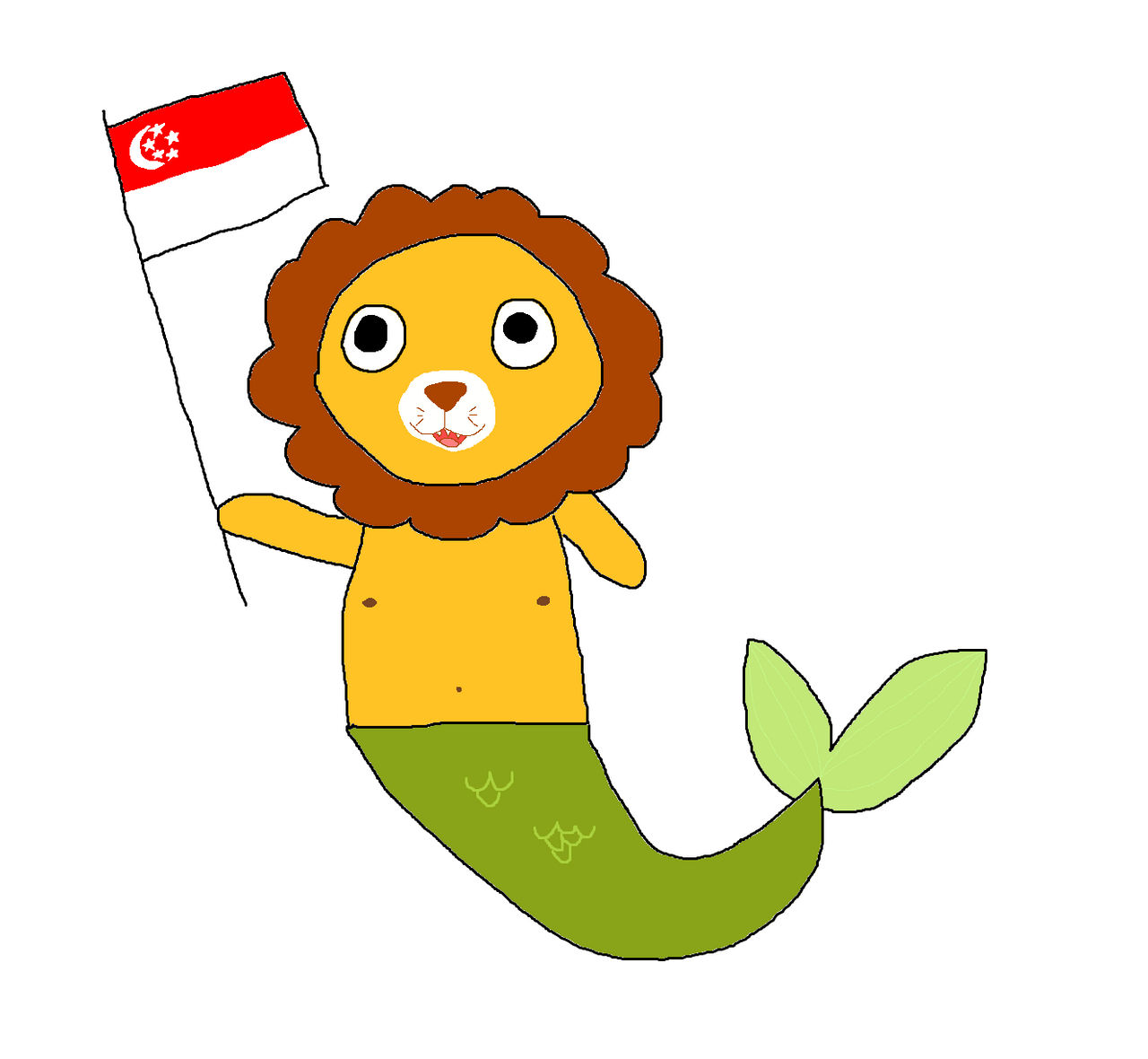 Merlion by RandomMe98 on DeviantArt