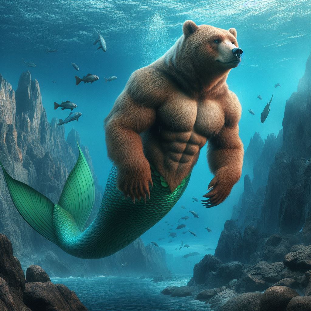Merbearofficial Realistic Merbear by RandomMe98 on DeviantArt
