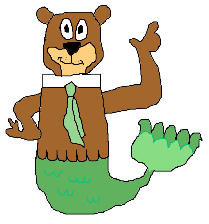 A Merbear Yogi Merbear by RandomMe98 on DeviantArt