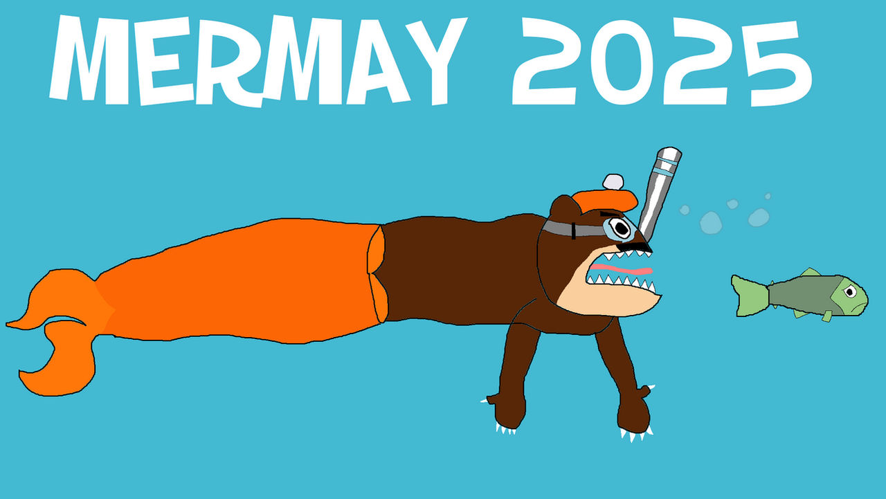 Merbear Meme Ready for Mermay by RandomMe98 on DeviantArt
