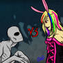Th Rake vs Creepy Rainbow Pasta