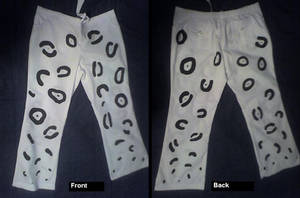 Snow Leopard Pattern Pants