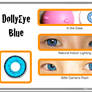 DollyEye Blue Lenses