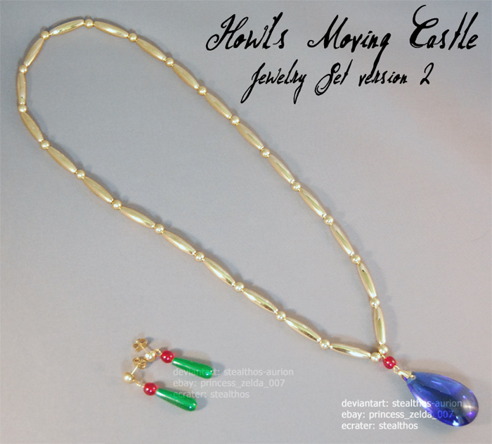 Howl's Moving Castle Jewelry Set