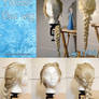 Frozen: Elsa Wig wip