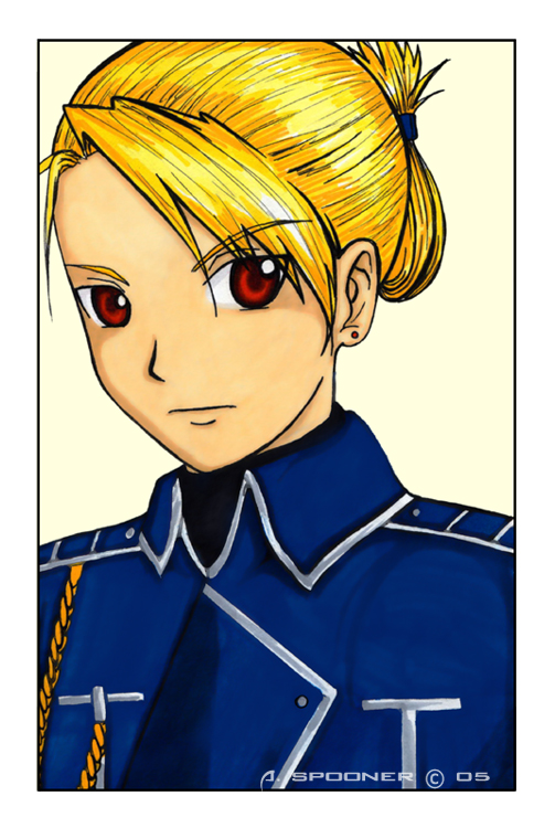 FMA: Riza Hawkeye