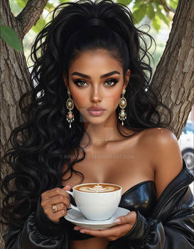Sofia Noir - Leather and Coffe