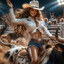 Remi Goldbuckle Queen of the Night Rodeo