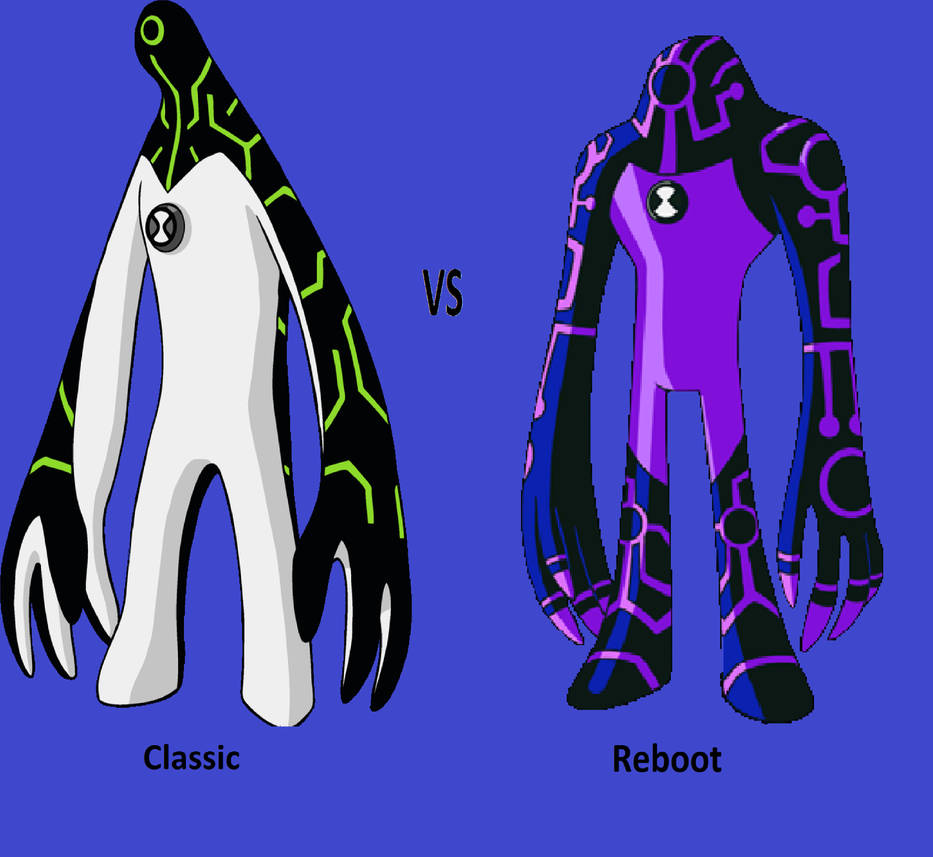 Ben 10 Classic VS Reboot (Upgrade Competition) by AovGames on DeviantArt