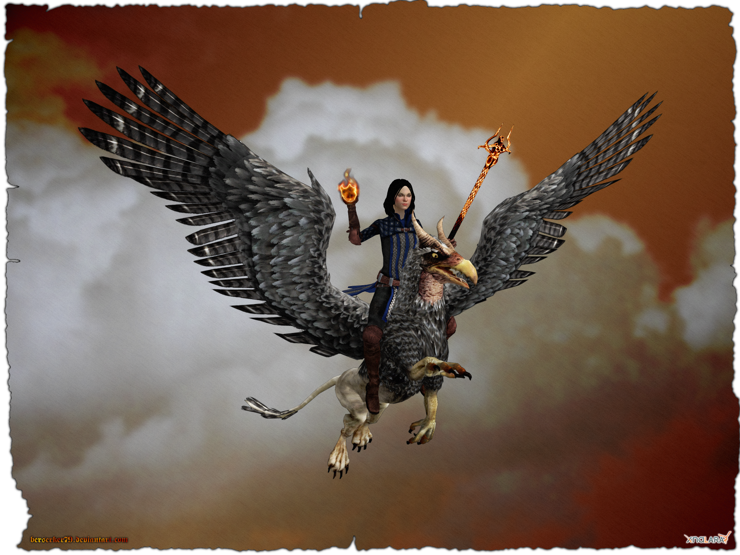 Dragon Age II: Bethany the Griffon Rider