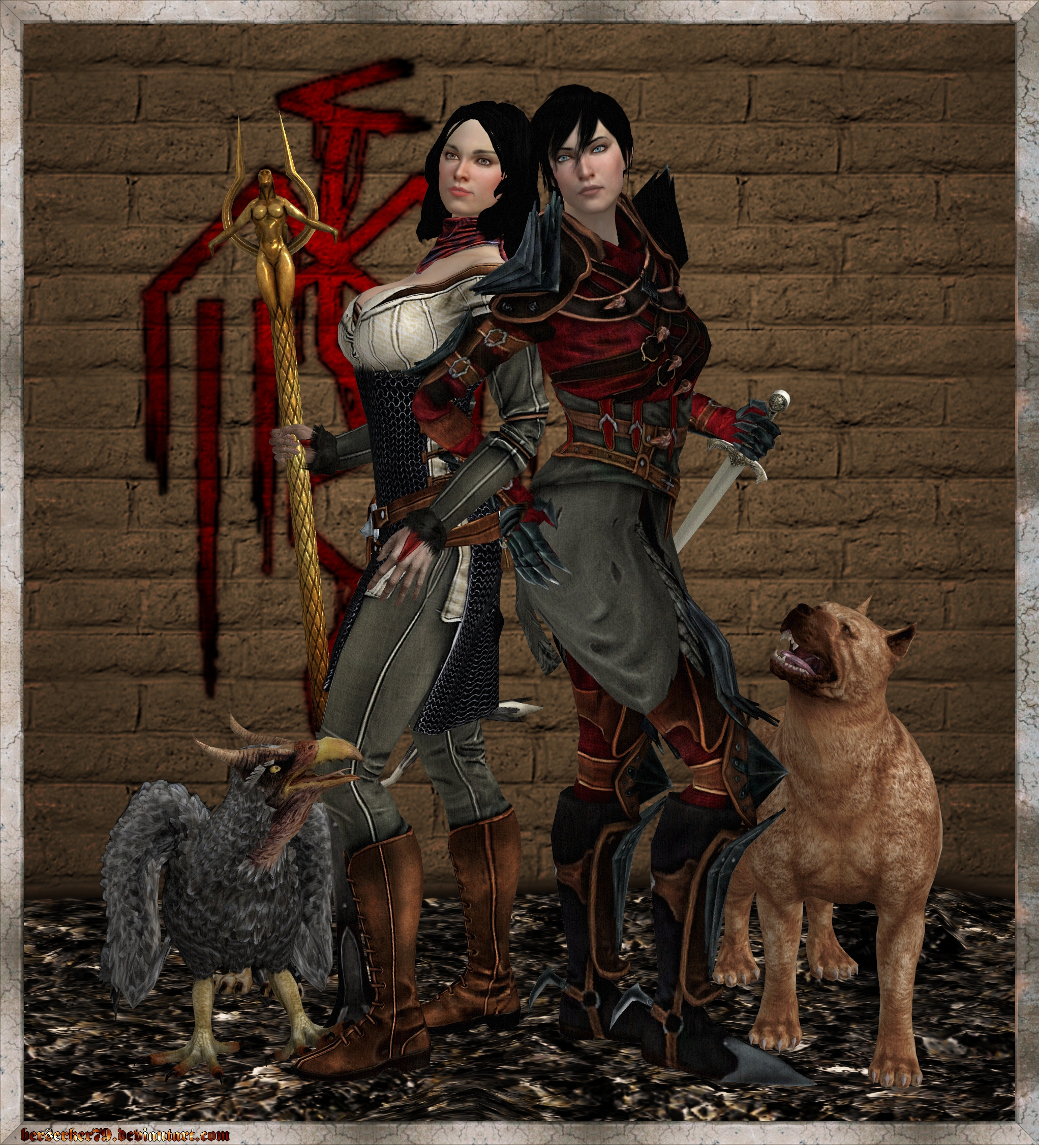 Dragon Age - Heroes and Companions by simsim2212 on DeviantArt