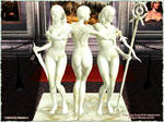 Dragon Age II: The 3 Graces of Kirkwall Sculpture