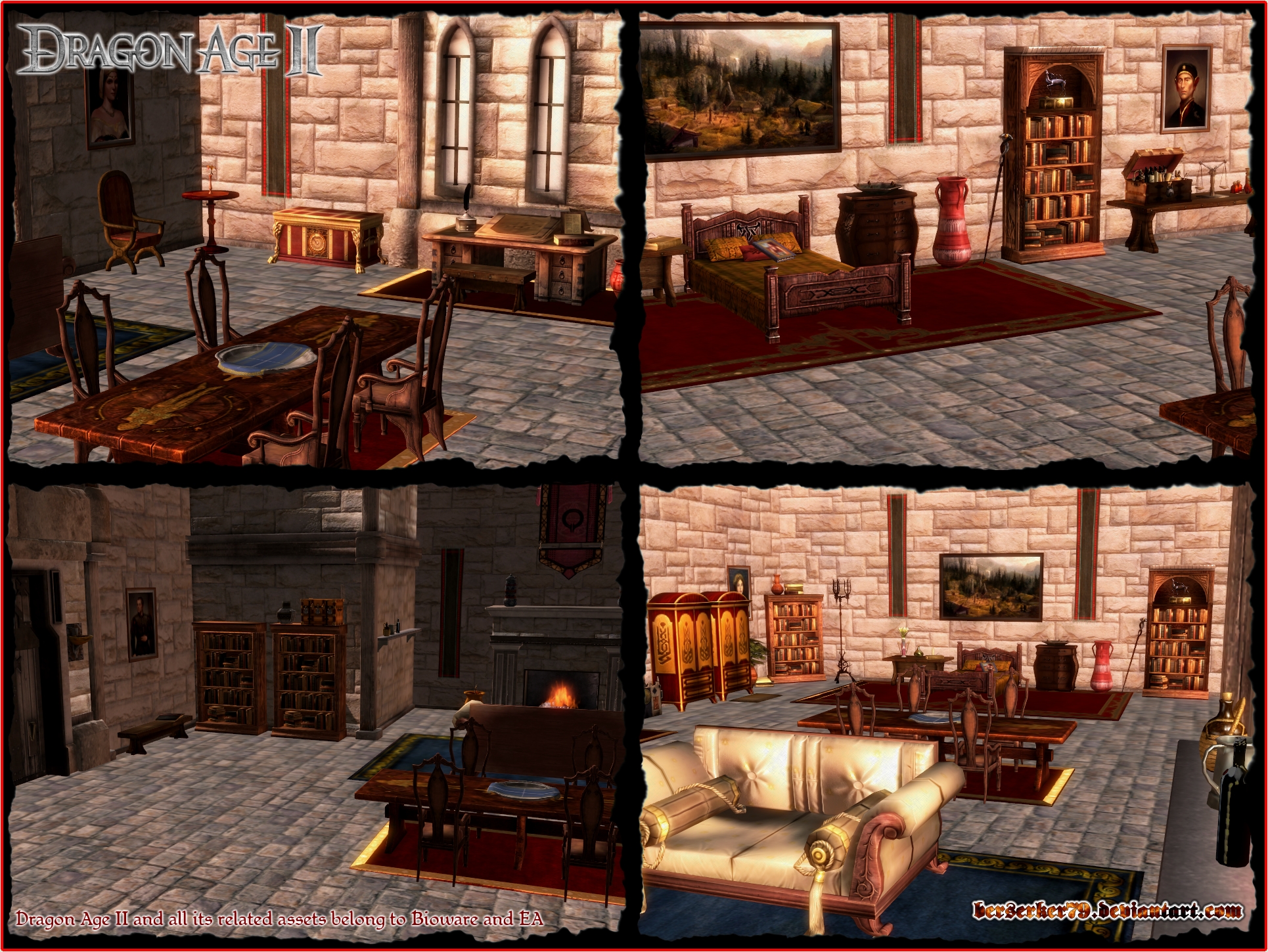 DA - Eleanor Trevelyan's Ostwick Circle Quarters