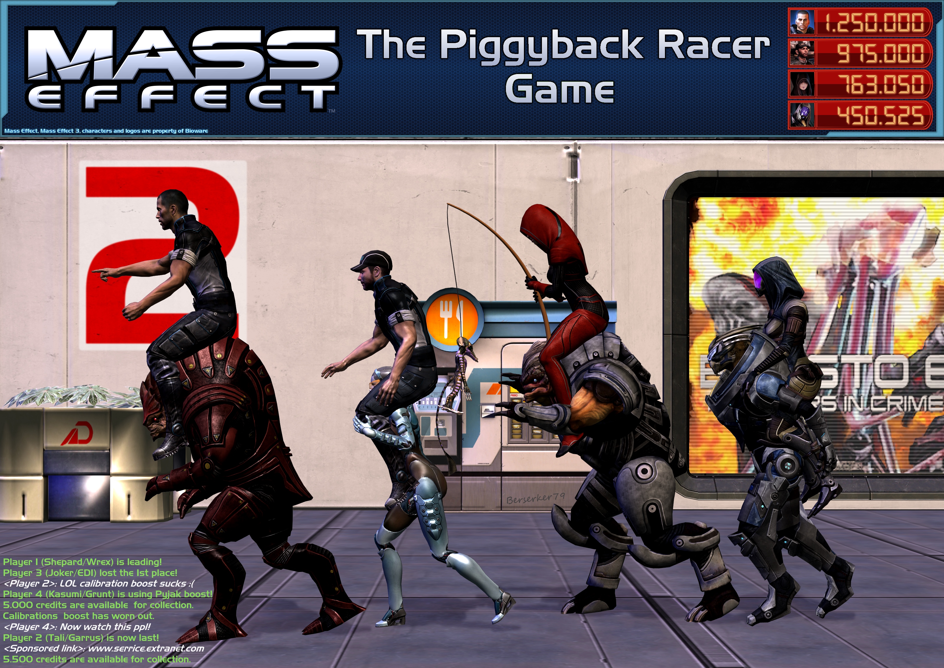 Mass Effect: The Piggyback Racer Game