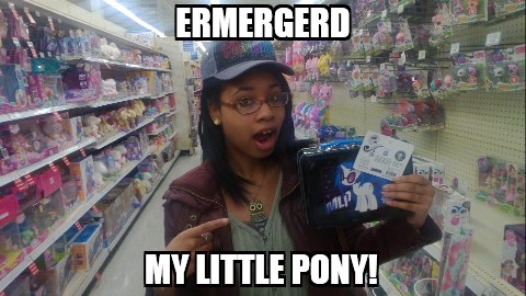 She loves pony's!