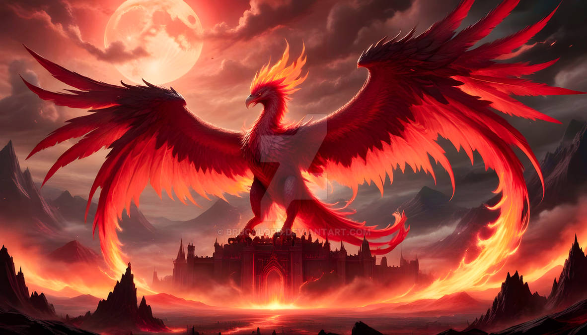 Phoenix 96 Inferno Reborn: The Phoenix of Flames by Brucalord on DeviantArt