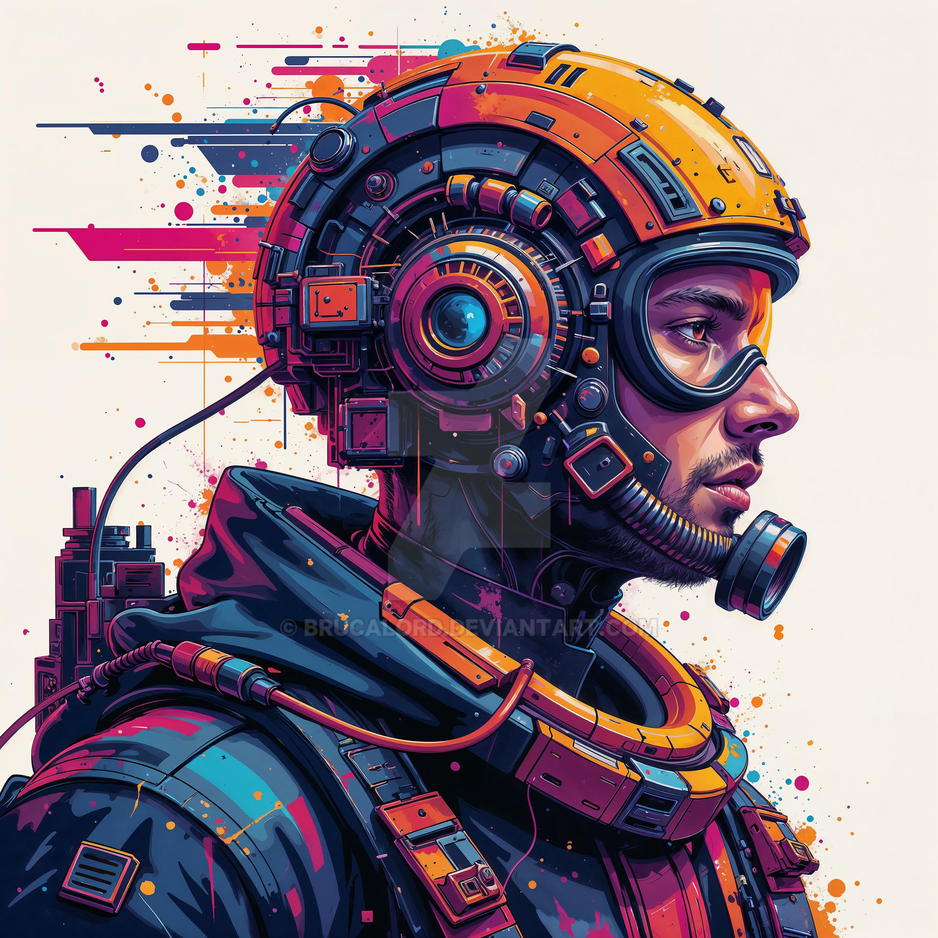 Cyber Explorers Characters The Cyber Explorer by Brucalord on DeviantArt