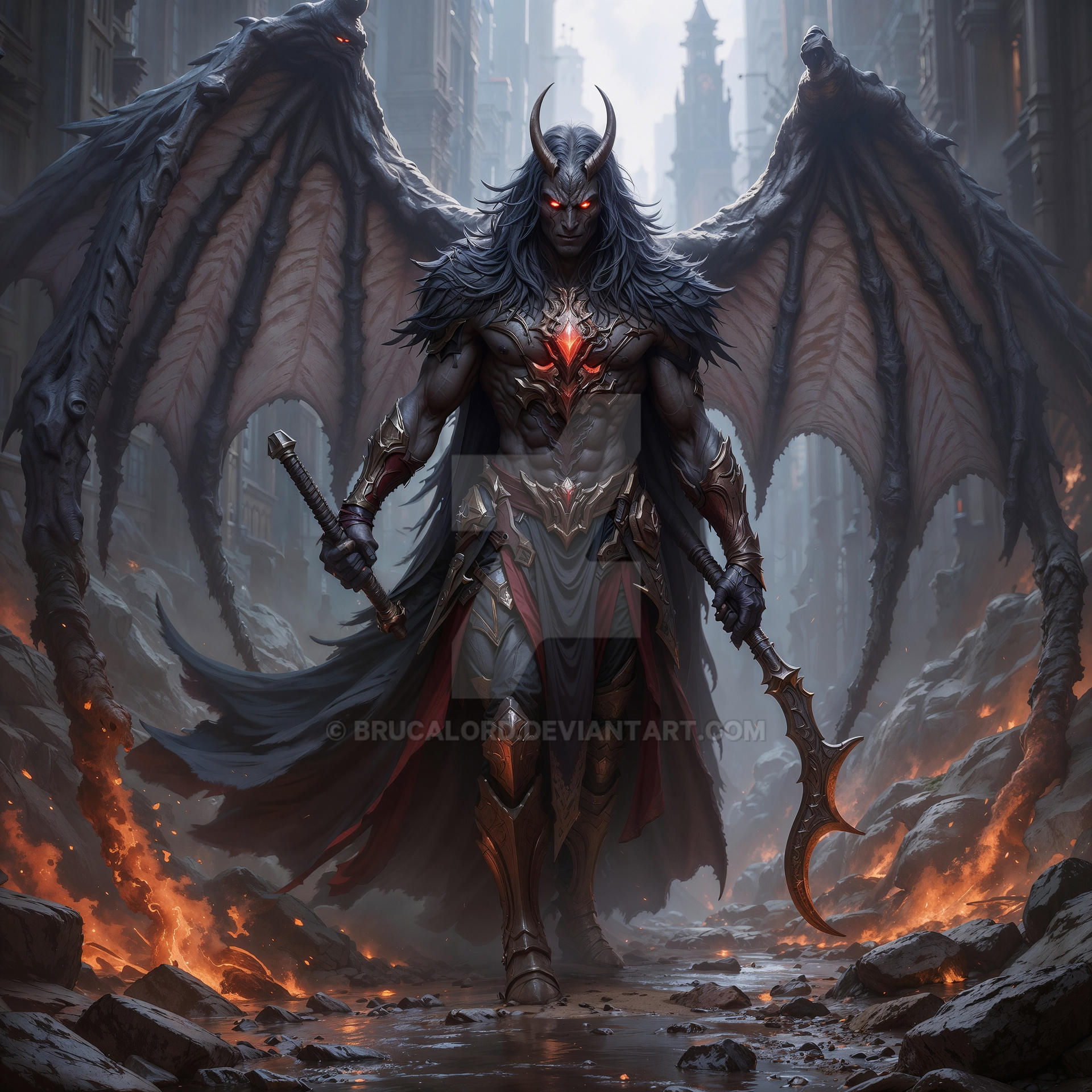 Infernal Overlord The Infernal Overlord by Brucalord on DeviantArt