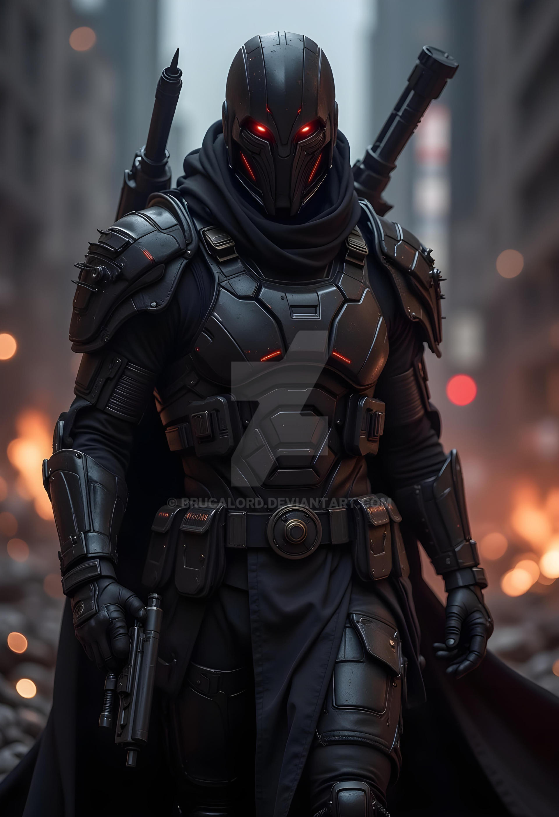 Shadow Enforcer Rizz The Shadow Enforcer: Silent Guardian of the Fallen by Brucalord on ...