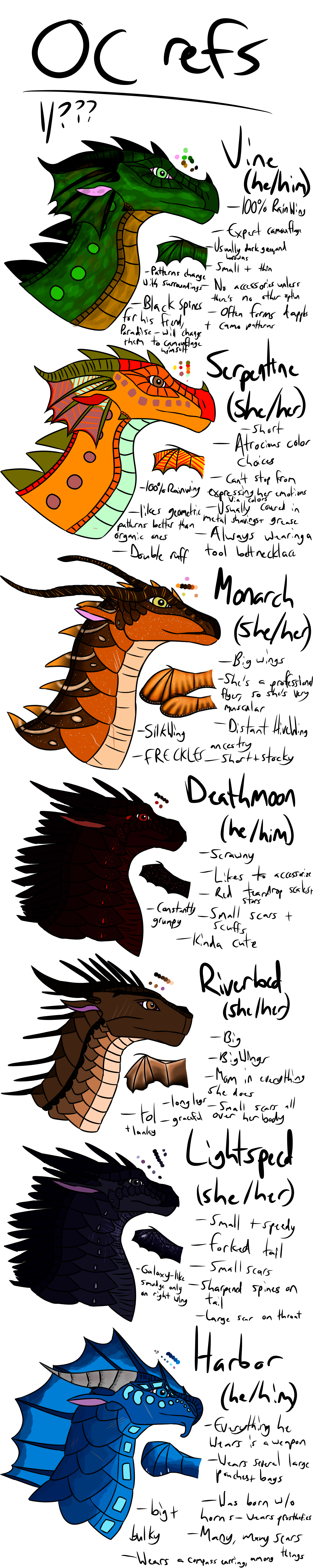 Good Oc Rfd OC Refs 1/? by Silentfire99 on DeviantArt