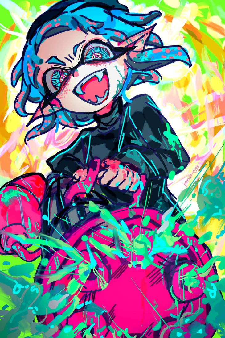 Heavy Splatling Fire by panda--eggs on DeviantArt