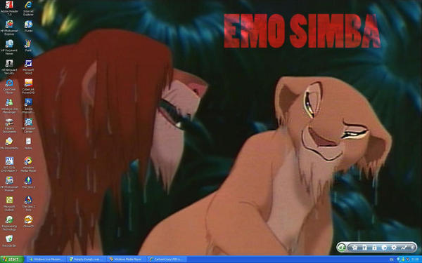 Simba Emo Emo Simba by CartoonCrazy1993 on DeviantArt