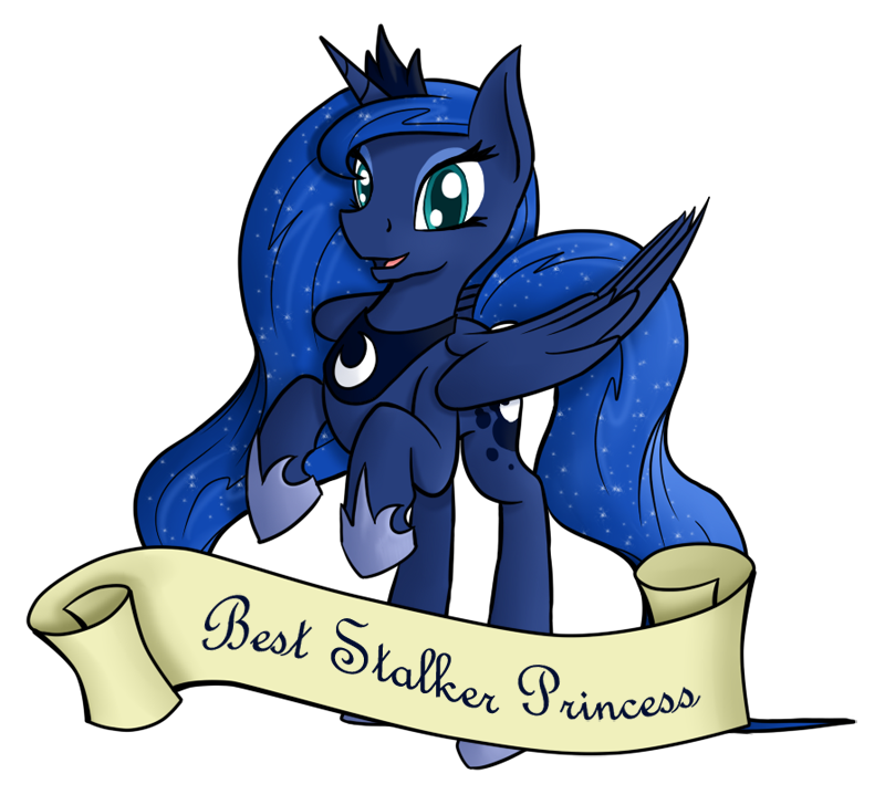 Best Stalker Princess by Pawpr1nt