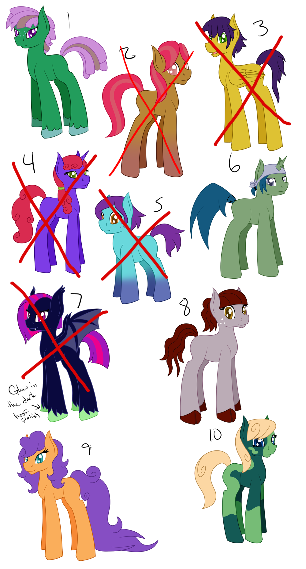 Pony Adoptables