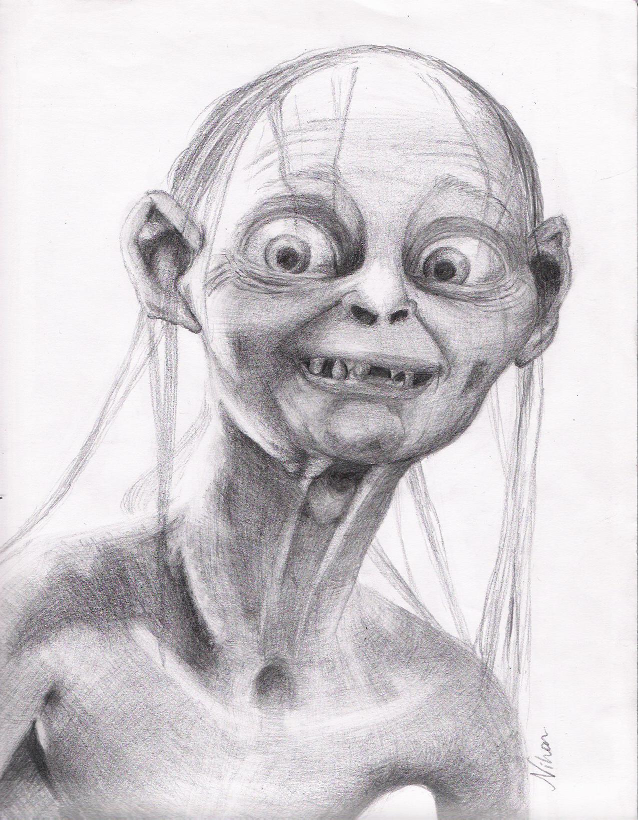 Gollum by poetsandmadmen on DeviantArt