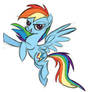 MLP FIM - Rainbow dash