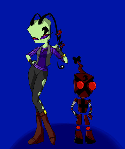 My Irken invader zim oc by loonieluna on DeviantArt