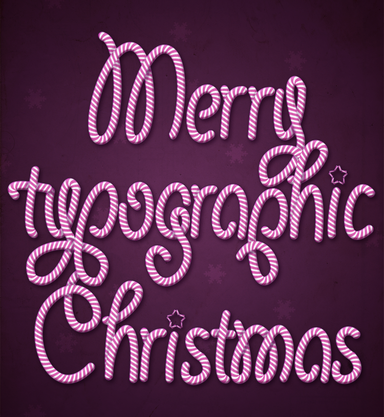 Typographic Christmas