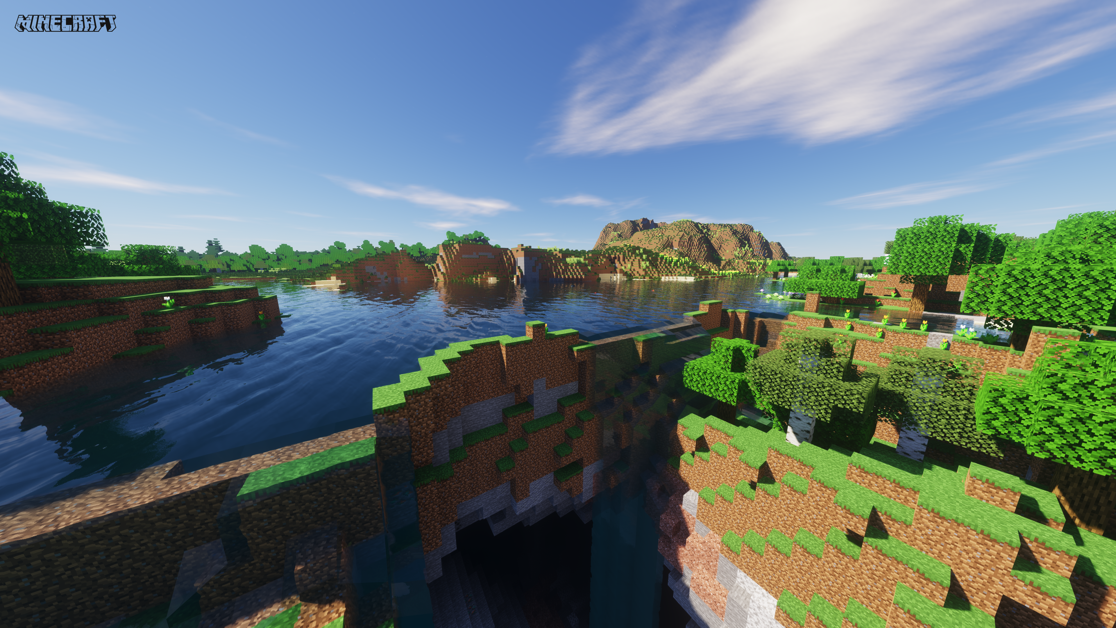 minecraft shader 4k wallpapers - wallpaper cave Images... Minecraft Caves/River Area (Shaders, 4K) by AlejandroKekarz on DeviantArt