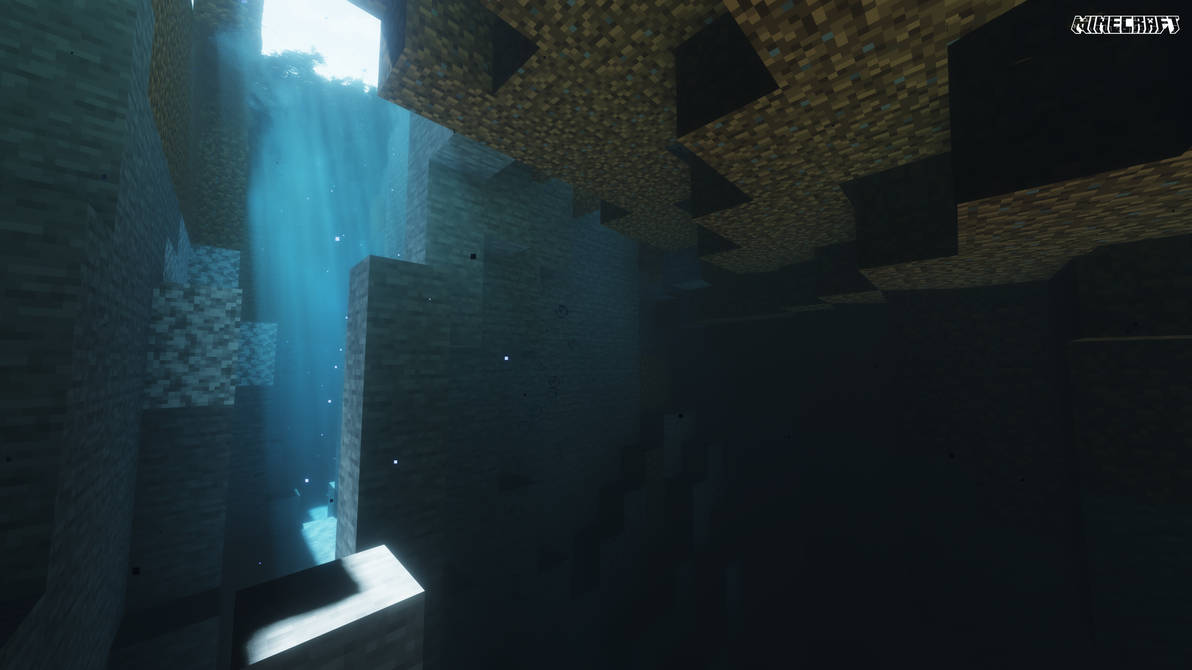 minecraft shader 4k wallpapers - wallpaper cave Images... Minecraft Ocean Cave (Shaders, 4K) by AlejandroKekarz on DeviantArt